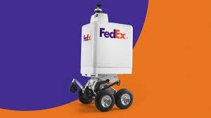 Fedex S First Delivery Robot Will Climb Your Stairs And Hand You A Pizza Masculine Living Rooms Delivery Robot Modern Furniture Living Room