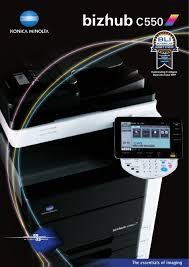 Download the latest drivers and utilities for your device. Konica Minolta Bizhub C550 Brochure Pdf Download Manualslib