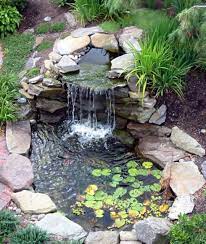 Landscaping And Outdoor Building Relaxing Waterfalls Backyard Ponds Waterfalls Backyard Ponds With Sto Cachoeira De Jardim Lagoas Exteriores Jardim De Agua