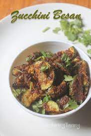 Zucchini Besan Sabzi Recipe Zucchini Besan Stir Fry Recipe Recipe Veg Cutlet Recipes Zucchini Recipes Indian Sabzi Recipe