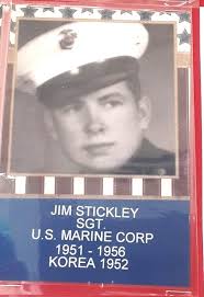 Jimmy R. Stickley, a proud marine, passes away