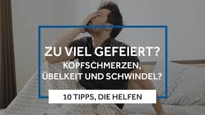 Hangover 10 Tipps Die Wirklich Gegen Den Kater Helfen Femeda