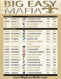 New Orleans Saints Schedule In 2020 New Orleans Saints Schedule Saints Schedule New Orleans Saints