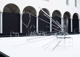 Nendo Presents 50 Manga Chairs In Milan Palazzo Courtyard Luxury Chair Design Dining Area Design Beautiful Interior Design