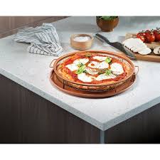Gotham Steel Round Copper Air Fry Crisper Tray Pizza Baking Pan 2 Piece Set Gotham Steel Cookware And Bakeware Baking Set
