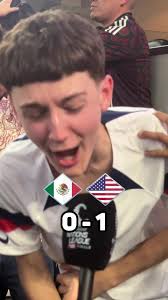 Tyler Adams Amazing Goal Reaction in Concacaf Nations League