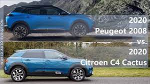 Para la comparativa de hoy haremos un repaso por el diseño, precio, motores, tecnología y seguridad, del citroën c4 cactus y el peugeot 2008 para que sepas cuál de los dos modelos se adapta mejor a tus necesidades y preferencias. 2020 Peugeot 2008 Vs 2020 Citroen C4 Cactus Technical Comparison Youtube