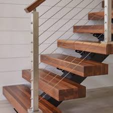 Metal and wood modern indoor staircase design. Types Of Stairs Modern Straight L Shaped U Shaped More Stairs Viewrail