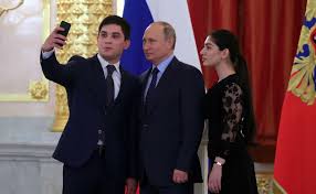 Kabaeva was photographed at a skating show at the megasport arena in moscow with two boys, prompting. Kremlin S Kids Giant Family Portraits With Vladimir Putin Wired