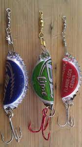 33 Fishing Lures Diy Homemade How To Make Bottle Caps Dolphinfishing Bottle Cap Fishing Lures Diy Fishing Lures Fishing Lures