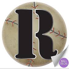 Baseball alphabet letters j k l. Wall Letters R Baseball Letter Stickers Alphabet Initial Vinyl Sticker Kids Decals Children Room Decor Baby Nursery Boys Bedroom Decorations Child Names Personalized Decal Graphic Sports Balls Girls Buy Online In Guam