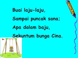 Kerat kerat kayu diladang hendak dibuat hulu cangkul berapa berat mata memandang barat lagi bahu memikul. Pantun Kanak Kanak