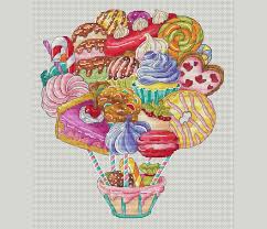 Cross stitch patterns, cross stitch kits and accessories. 11 Tasty Cake Cross Stitch Patterns That Ll Make You Drool House Of Mahalo