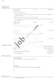 Resume examples see perfect resume samples that get jobs. First Job Simple Job Application Resume Format