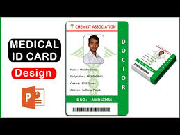 If you design an id card from scratch, you will have to decide where to position all of the information. How To Make A Medical Id Card Design In Powerpoint Ph