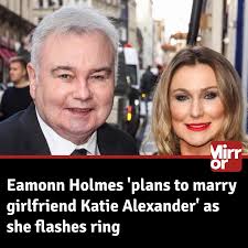 Eamonn Holmes' girlfriend spotted with a ring