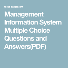 Management Information System Multiple Choice Questions And Answers Pdf This Or That Questions Management Information Systems Choice Questions