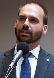 Bolsonaro son criticised for suggesting brazil adopt dictator tactics. Eduardo Bolsonaro Wikipedia A Enciclopedia Livre