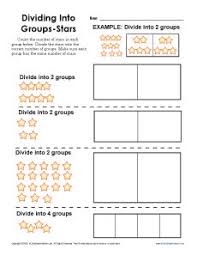 Http Your Student Will Divide The Stars Into Equal Groups In This Worksheet Division Worksheets Math Division Third Grade Division