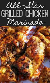 The Best Marinade For Grilled Chicken Thighs With Simple Ingredients Like Soy Sauce And Dijon Grilled Chicken Recipes Chicken Marinade Recipes Chicken Recipes