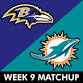 Ravens Vs Dolphins event image