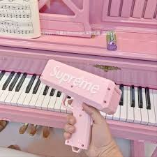 Aesthetic Supreme Pink Rosa Piano Love Coisas Rosas Coisas Cor De Rosa Figuras Retro