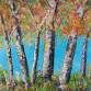 "Birch Trees" Paint 'n Sip, Sunday, Oct 26th event image