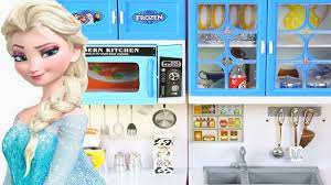 Maybe you would like to learn more about one of these? Frozen Miniature Kitchen Set For Pretend Cooking Youtube