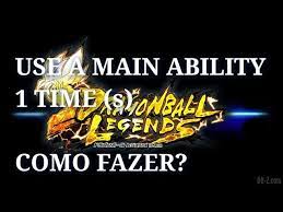 Dragon ball legends main ability. Use A Main Ability 1 Time S Youtube