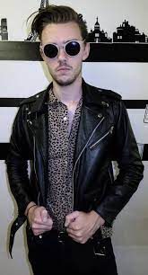 Biker Giacca Nero Skinny In Pelle Giacca In Pelle Mens Etsy Mens Leather Jacket Biker Black Skinnies Biker Jacket