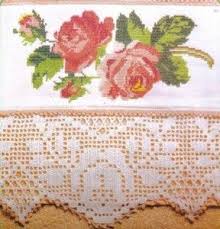 Gullu Havlu Kenari Dantel Ornekleri Resimli Dantel Ornekleri Modelleri Yapimi Crochet Borders Diy Crafts Crafts