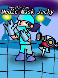 Jacky works her jackhammer to shake up the ground and nearby enemies. Singlefire On Twitter New Skin Idea Medic Mask Jacky Brawlart Brawlstarsfanart Brawlstars Brawlstarsskin Brawlstarsart