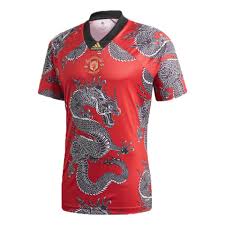 Manchester United Chinese New Year Dragon Jersey 2020 In 2020 New Years Shirts Manchester United Red Adidas