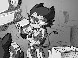 Have a wonderful saint patrick's day! Bendy And Boris The Quest For The Ink Machine Can You Draw Bendy Wearing His Work Googles On His