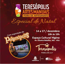 Terra de Luz 2023: Feira Teresópolis Artes Manuais tem edição de Natal no  Espaço Cultural Higino – Prefeitura de Teresópolis