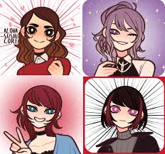 As you see in their website, they are coming with japanese language. Me And The Girls Picrew I Used Picrew Me Image Maker 257476 Feed Community Bandori Party Bang Dream Girls Band Party