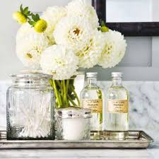 Each toiletry collection boasts a range of fragrances such as one of the more popular scents, the fruity honey and mango which is available as shampoo we stock a range of accessories for you to display your toiletries, from perspex trays to sachet holders. 17 Bathrooms Trays To Try