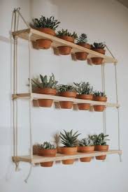 The garden planter consists of 3 tiers, providing ample space for your flowers and plants. Impressive Diy Hanging Shelves Craft Coral Hanging Plants Diy Hanging Plants Indoor Hanging Plants