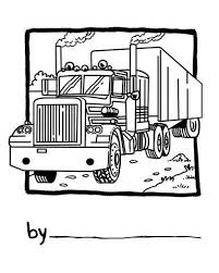 Peterbilt Pencil Coloring Pages Truck Coloring Pages Truck Tattoo Coloring Pages