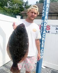 John Schnaitman was fishing with GULP! at Site 10 when he caught this 26”,  6.8lb flounder. Nice work John!