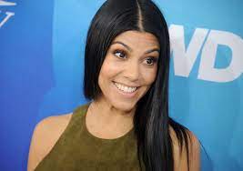 In the back the highlights should form a subtle v (not straight across). This Throwback Pic Of Kourtney With Blonde Hair Will Make You Feel Better About Your Past Hair Phases
