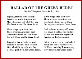War Poetry 50 Poems About War Soldier Poems Soldier Poem Green Beret Vietnam War