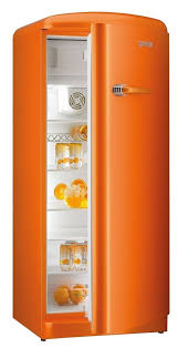 Kuhlschrank In Orange Orange Orange Kitchen Orange Crush