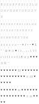 For large block letters you can choose almost any block. Minecraft Pe Font Dafont Com