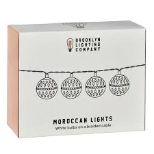 Brooklyn Lighting Company Moroccan String Lights Shop Lamps Lights At H E B
