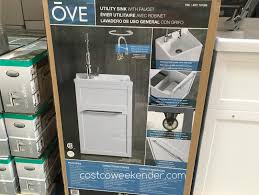 Ove Daisy Utility Sink With Faucet Costco Weekender Utility Sink Sink Faucet