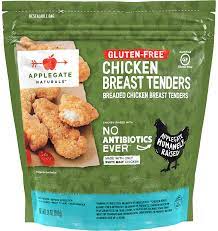 Try out this tasty and crunchy chicken fingers recipe, breaded with your favourite cereal. Products Breaded Chicken Natural Gluten Free Chicken Tenders In A Family Size Bag Applegate