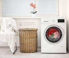 Before washing colored clothes, soak them overnight in salt water to keep their colors brighter. Top Laundry Room Paint Colors This Delicate Off White Creates A Dreamy Vibe It S Light And Washing Machine Cleaner Laundry Problems Washing Machine Cleaners