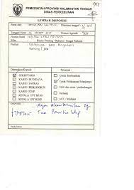 Tugas kearsipan cara mengisi buku agenda surat masuk dan surat keluar. Contoh Lembar Disposisi Surat Doc Contoh Surat