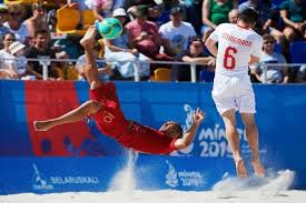 Organised by the portuguese football federation (fpf) who also established the championship in 2012, it is the country's primary beach soccer club competition. Portugal Esta Na Meia Final De Futebol De Praia Nos Jogos Europeus Sic Noticias